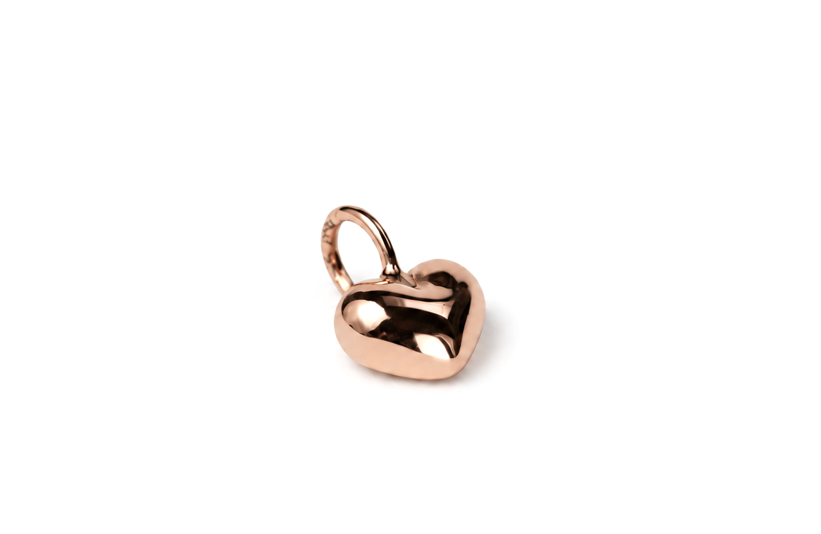 CORA · Heart pendant in 18k gold