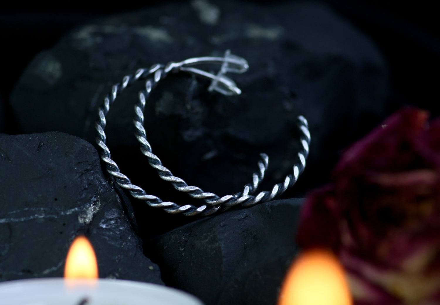 DULCE VIDA Creolen aus Silber 925 · Día de los Muertos