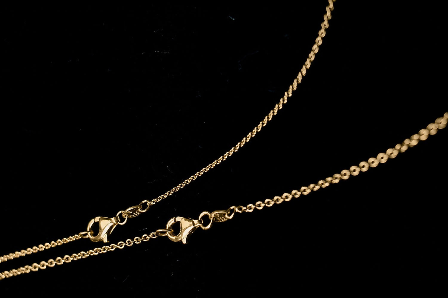 ANKERKETTE 18 Karat Gelbgold · Halskette Länge 42 cm oder 45 cm