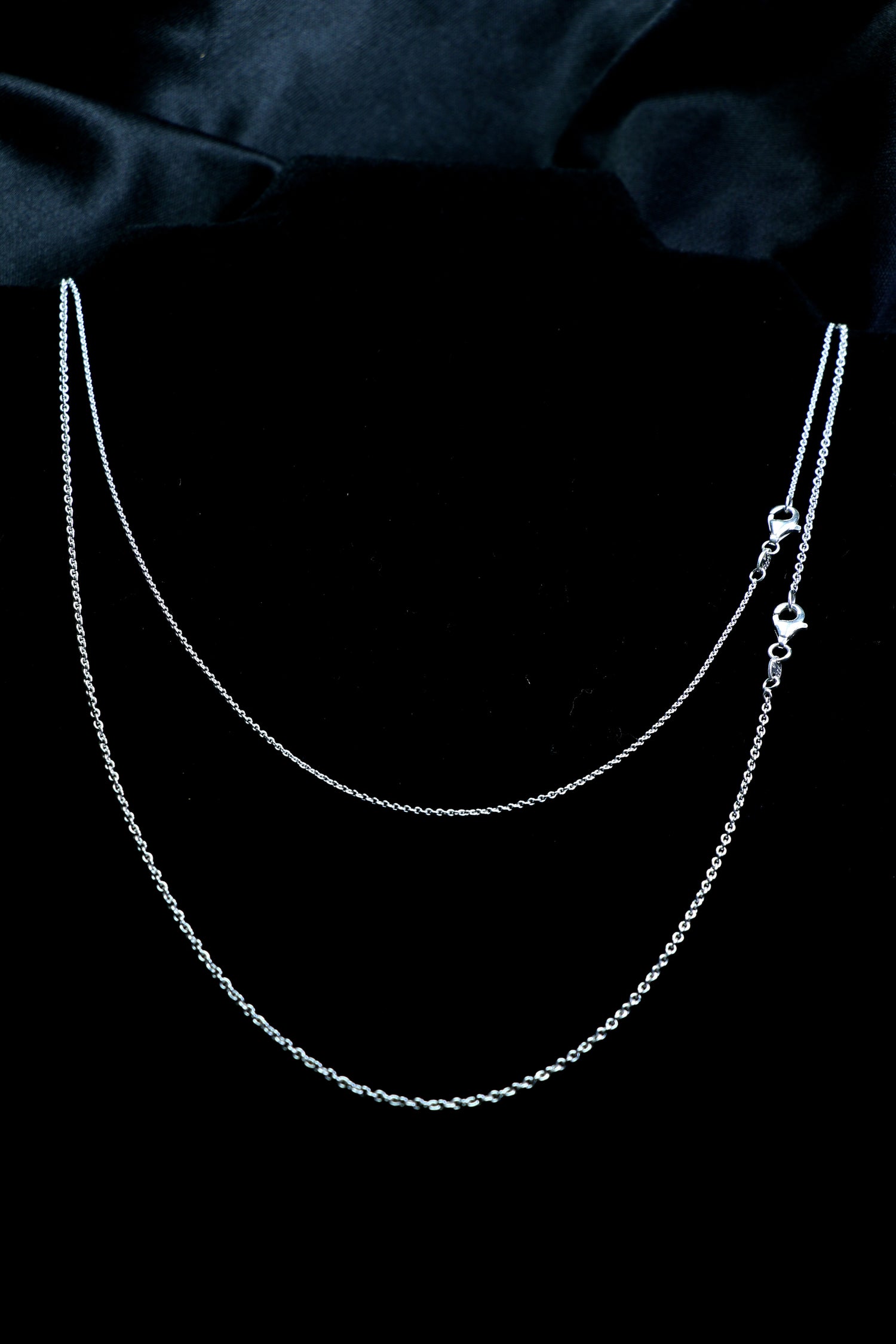 Halskette · Ankerkette aus 925 Sterling Silber – 42 cm oder 50 cm