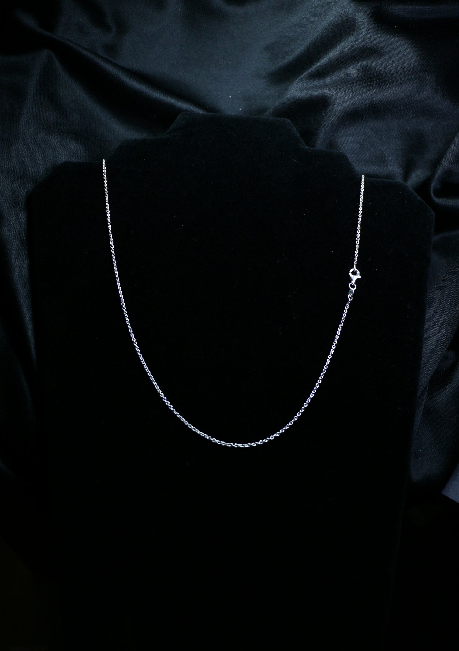 Halskette · Ankerkette aus 925 Sterling Silber – 42 cm oder 50 cm