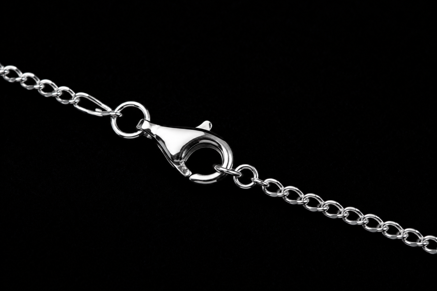 Halskette · Ankerkette aus 925 Sterling Silber – 42 cm oder 50 cm