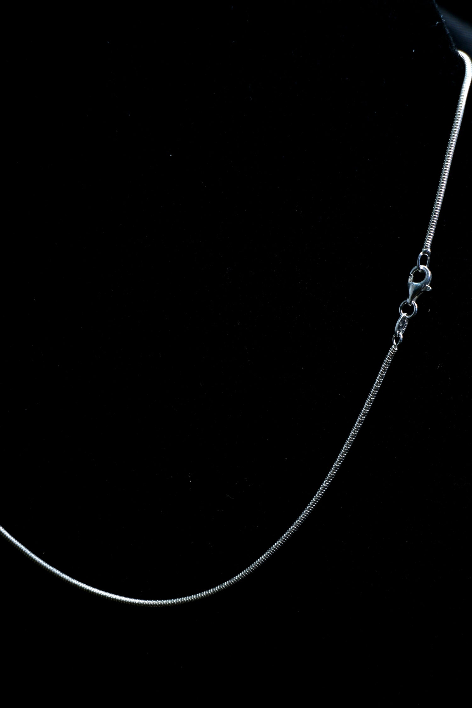 Halskette · Schlangenkette aus 925 Sterling Silber – 42 cm oder 50 cm