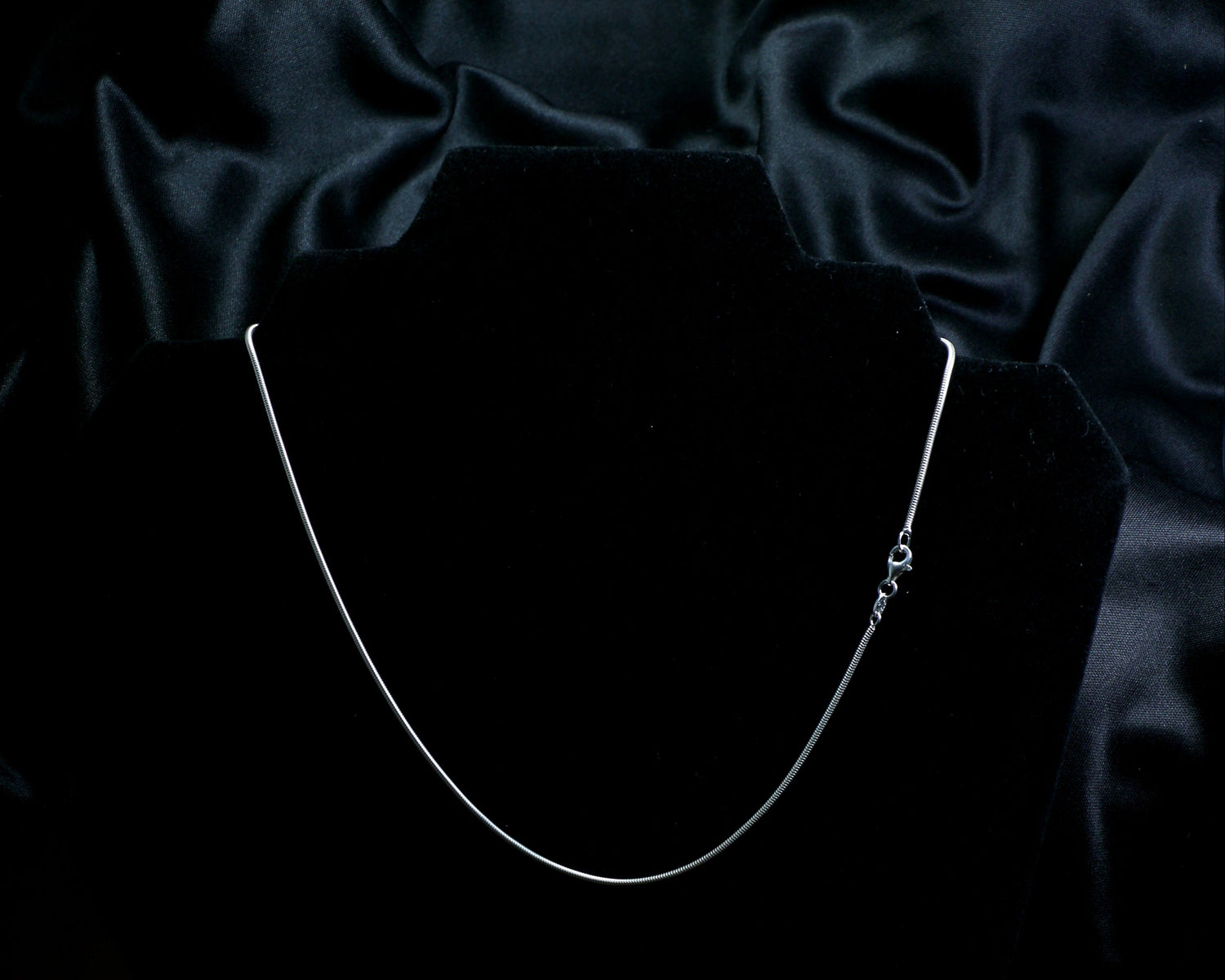 Halskette · Schlangenkette aus 925 Sterling Silber – 42 cm oder 50 cm