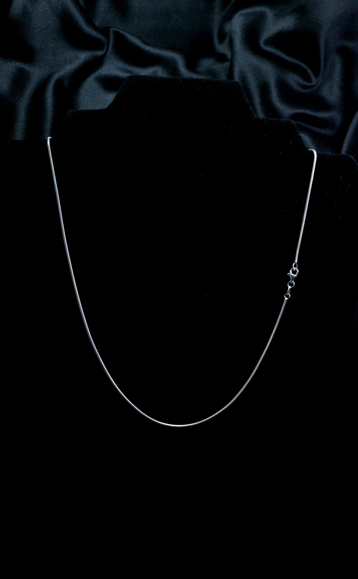 Halskette · Schlangenkette aus 925 Sterling Silber – 42 cm oder 50 cm