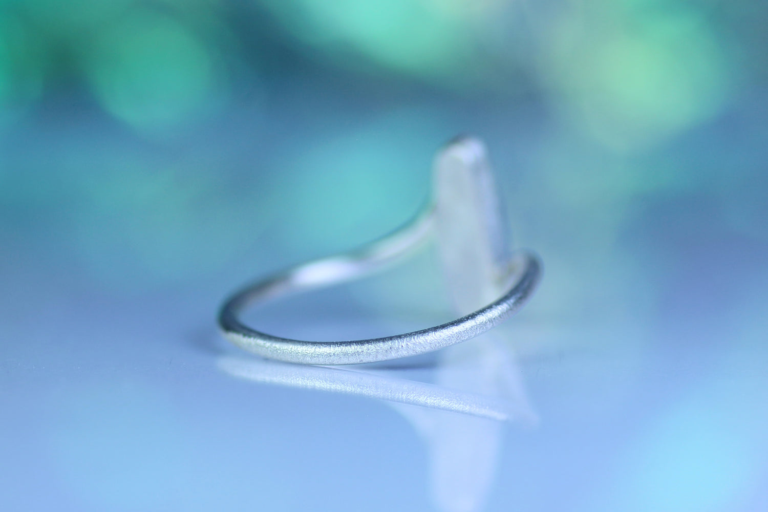 COSMO ATLANTIS Opalring aus Silber 925 · Ringgrösse EU 57 - 58