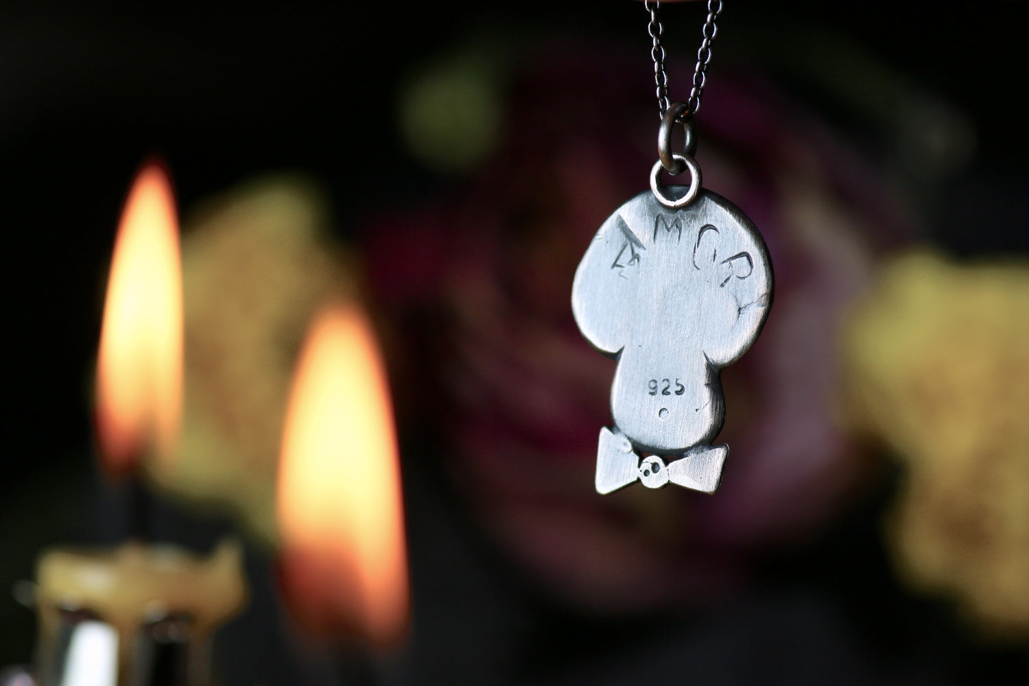 EL NOBLE – Totenkopf Anhänger aus 925er Sterlingsilber · Día de los Muertos