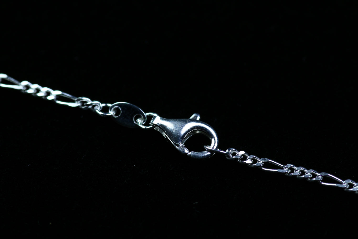 Halskette · Figaro Panzerkette aus 925 Sterling Silber – 42 cm oder 50 cm