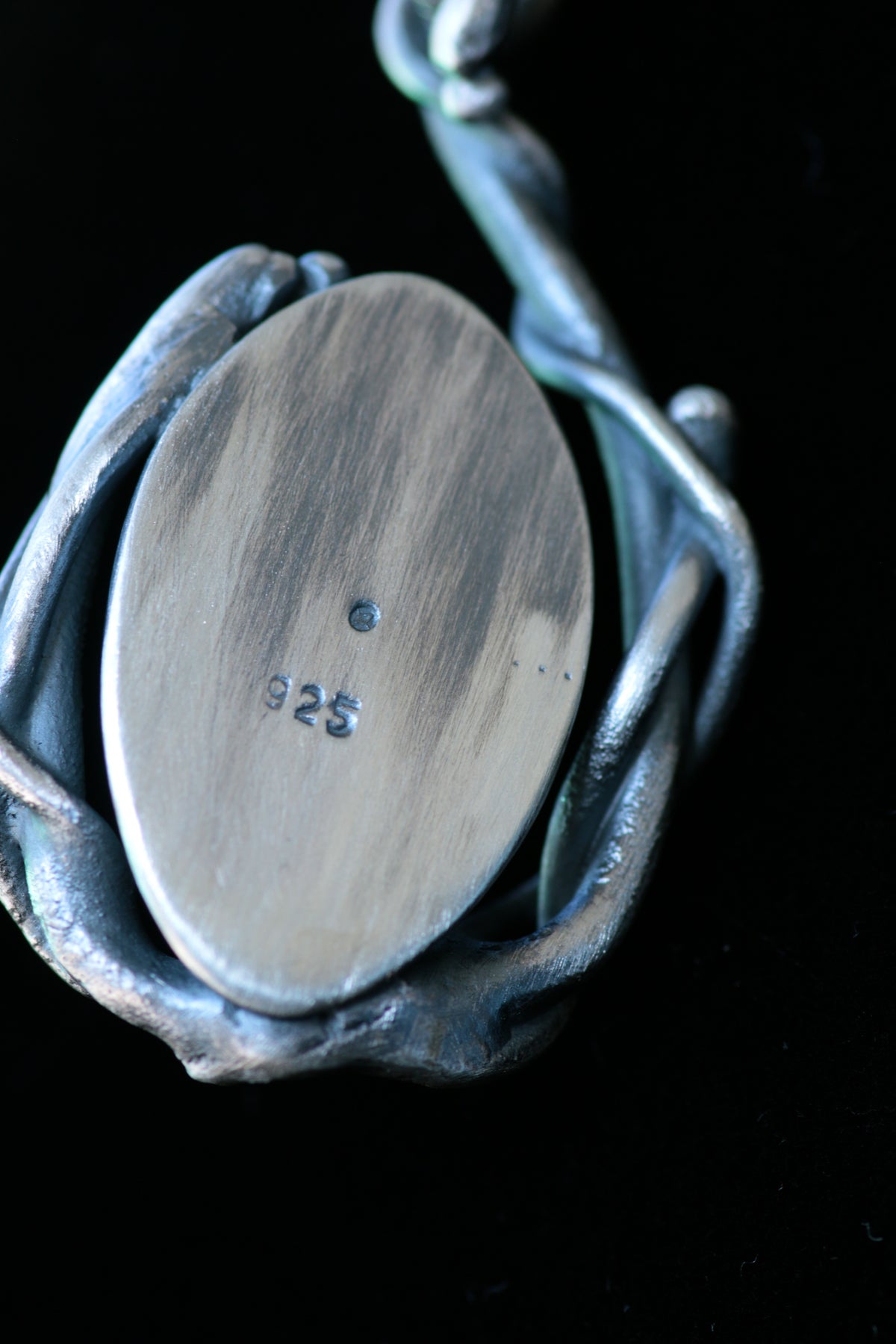 AURA MARELIA Anhänger • Designer Silberanhänger 925 mit Paua · Unikat