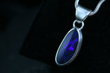 SOLIS OBSCURA Black Opal Unikat-Anhänger aus Silber 925