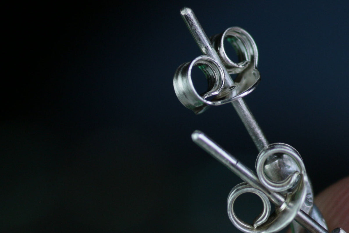ARGO Creolen • Gedrehte Designer Ohrringe aus 925 Silber · handgefertigt