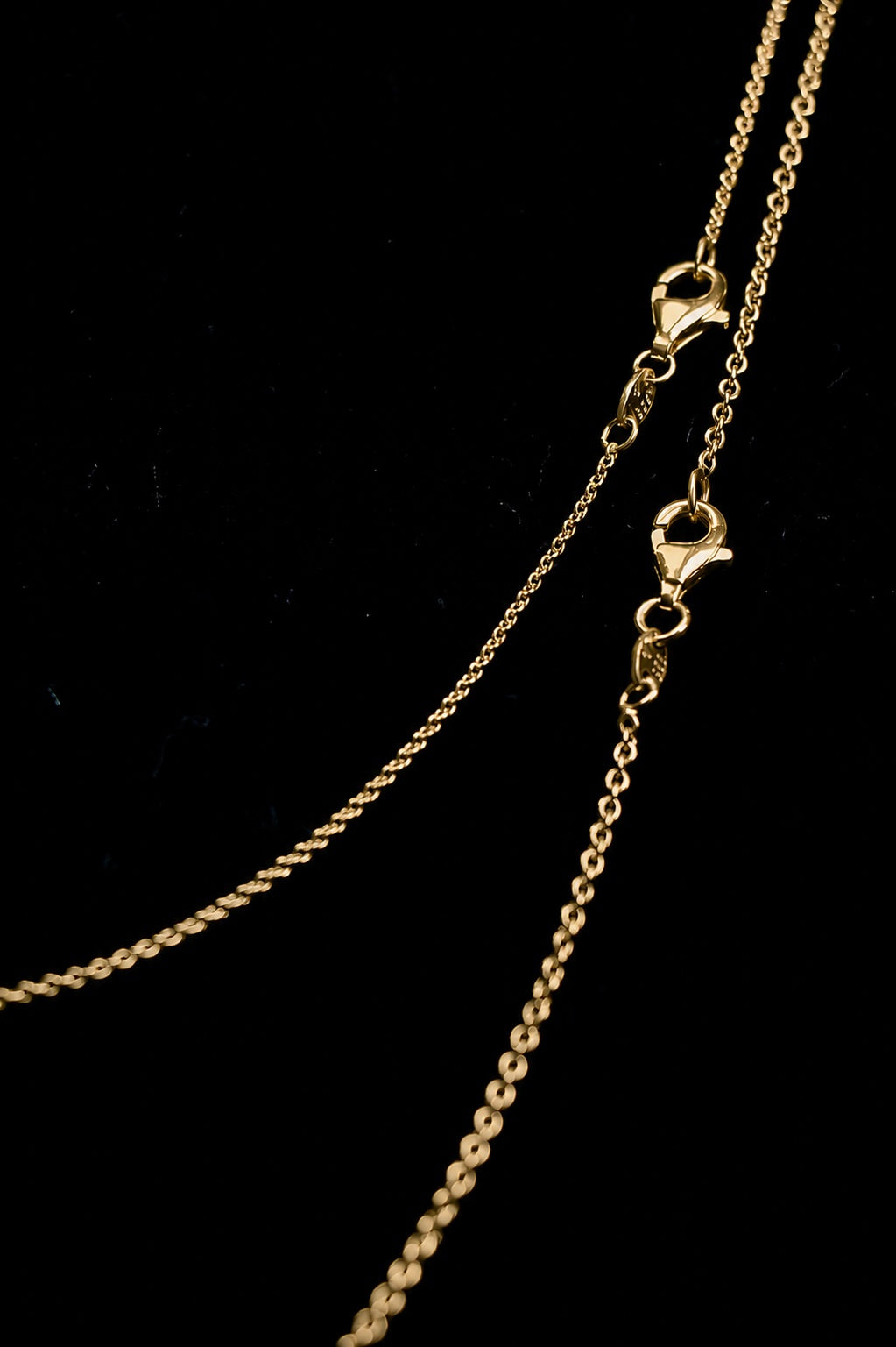 ANKERKETTE 18 Karat Gelbgold · Halskette Länge 42 cm oder 45 cm