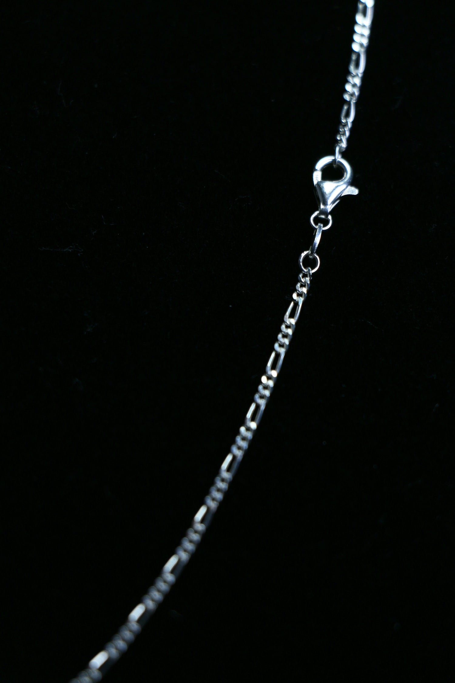 Halskette · Figaro Panzerkette aus 925 Sterling Silber – 42 cm oder 50 cm