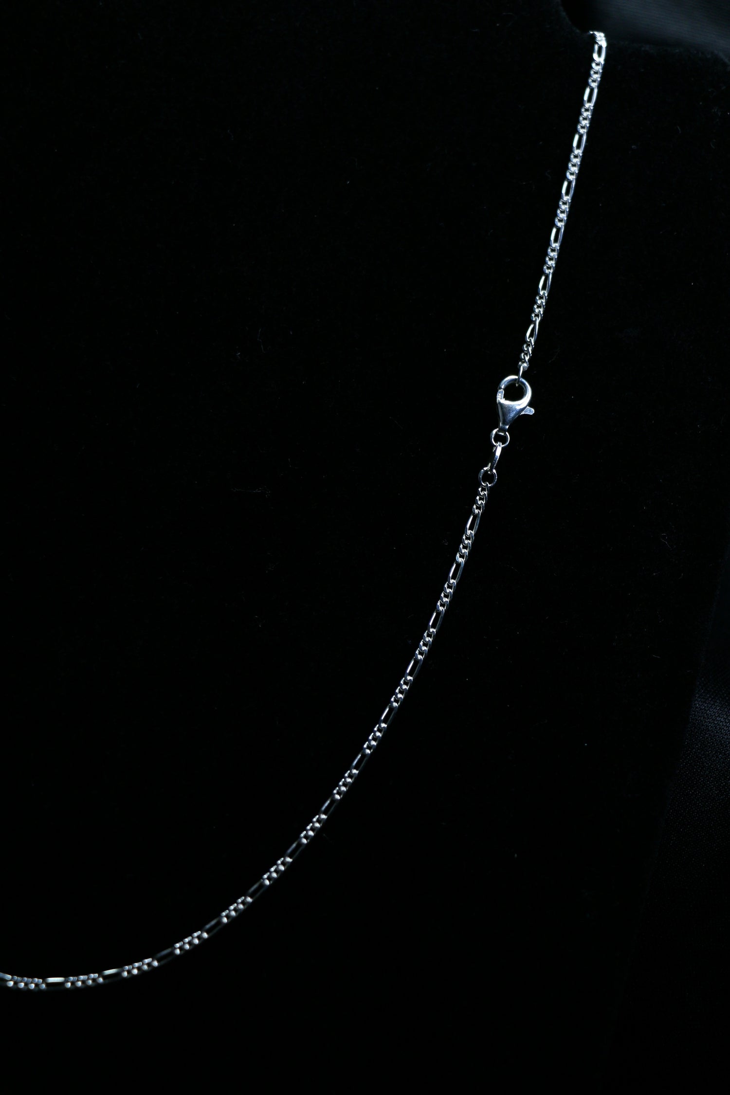 Halskette · Figaro Panzerkette aus 925 Sterling Silber – 42 cm oder 50 cm