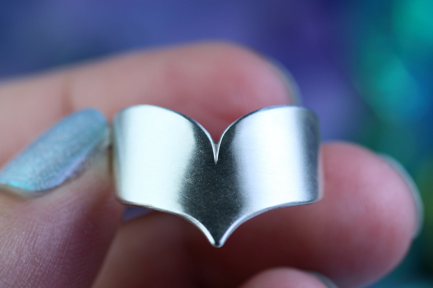 Silberschmuck Mermaid Tail, Meerjungfrauenflosse aus Silber 925, Silberring Mermaid Style